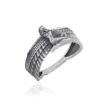Wings Of Isis Ring side view