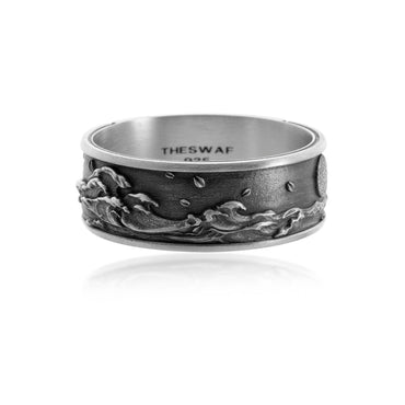 925 Sterling Silver Oxidized