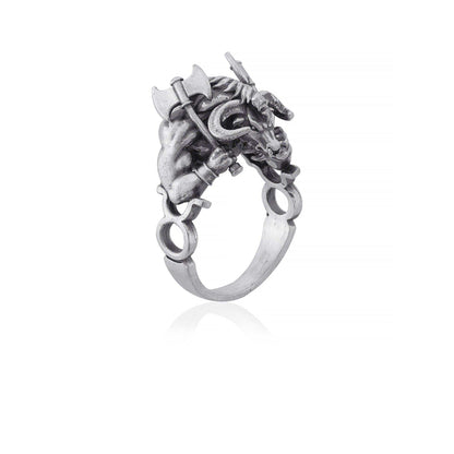 925 Sterling Silver Oxidized