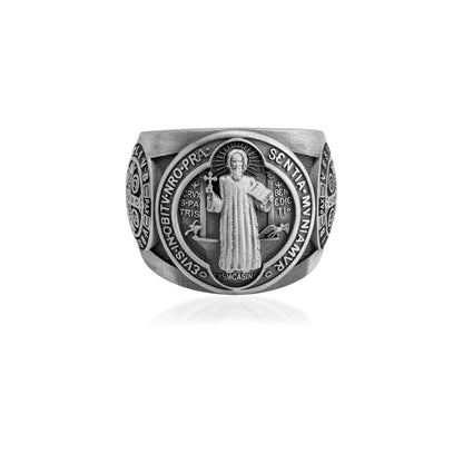 Saint Benedict Medal Ring