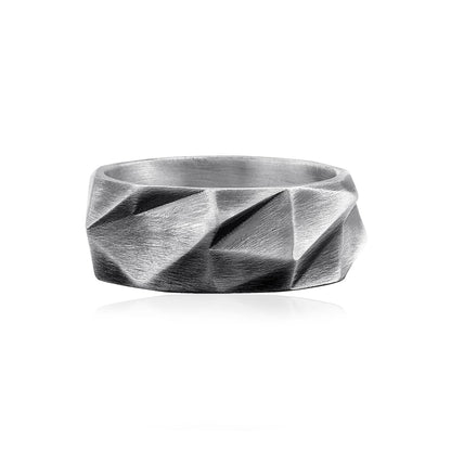Crucifix Signet Ring