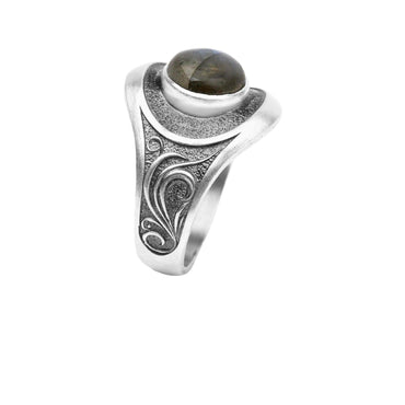 925 Sterling Silver Oxidized