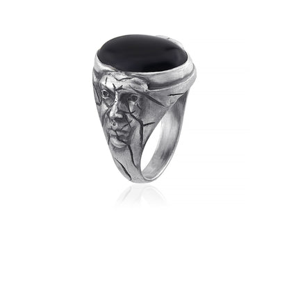 925 Sterling Silver Oxidized