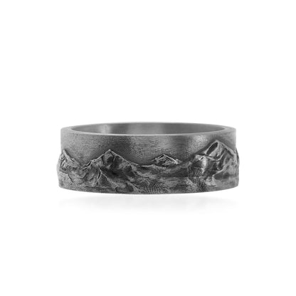 925 Sterling Silver Oxidized