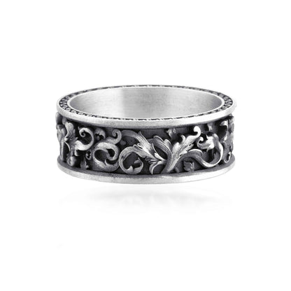 925 Sterling Silver Oxidized