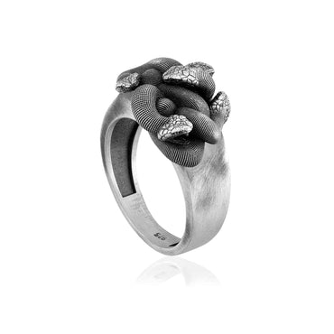 925 Sterling Silver Oxidized