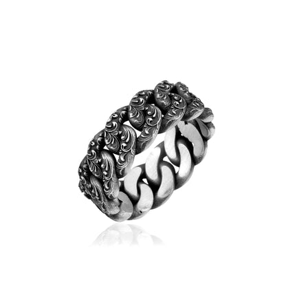 925 Sterling Silver Oxidized