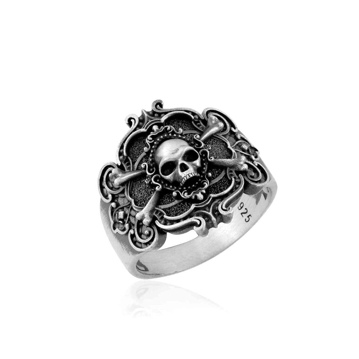 925 Sterling Silver Oxidized