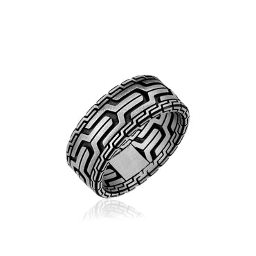 925 Sterling Silver Oxidized