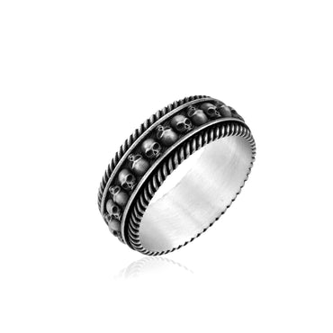 925 Sterling Silver Oxidized
