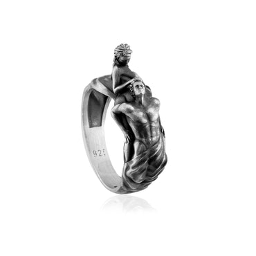 925 Sterling Silver Oxidized