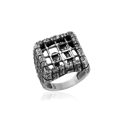 925 Sterling Silver Oxidized