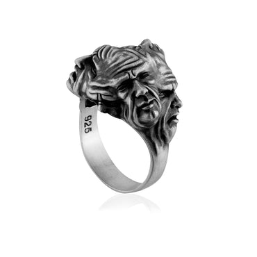 925 Sterling Silver Oxidized