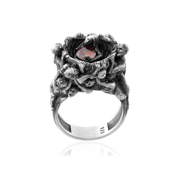 925 Sterling Silver Oxidized