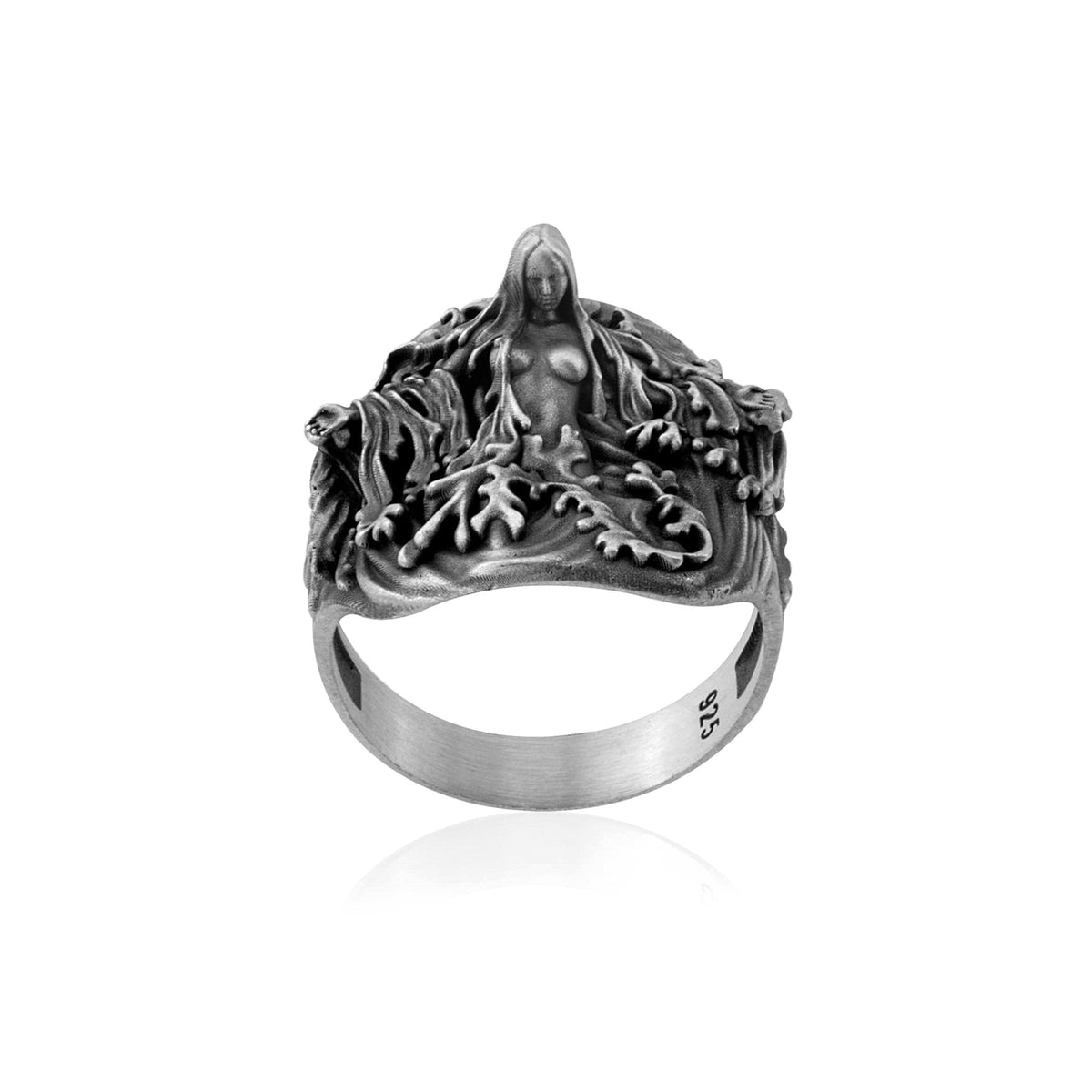 925 Sterling Silver Oxidized