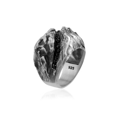 925 Sterling Silver Oxidized