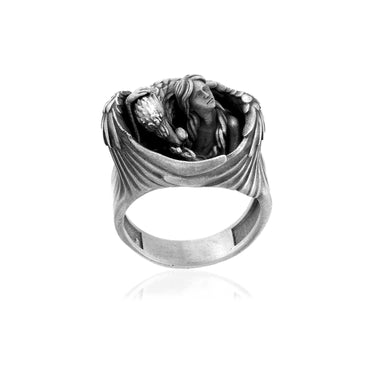 925 Sterling Silver Oxidized