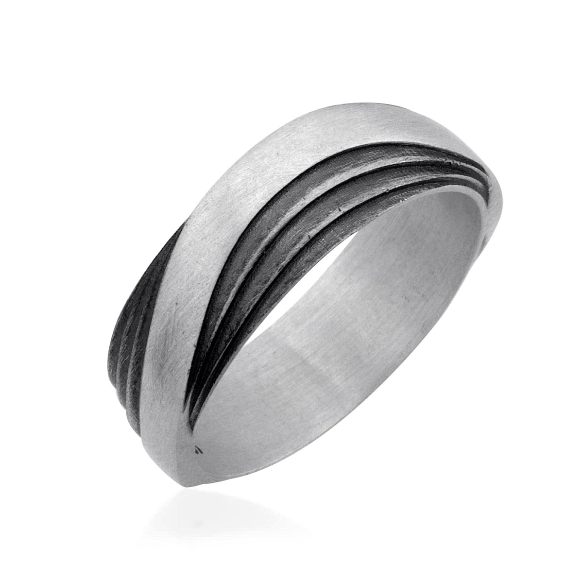 925 Sterling Silver Oxidized