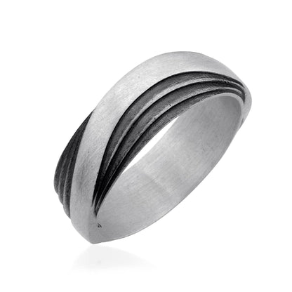 925 Sterling Silver Oxidized