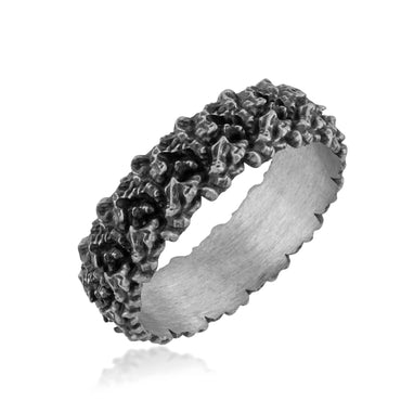 925 Sterling Silver Oxidized