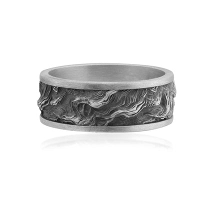 925 Sterling Silver Oxidized