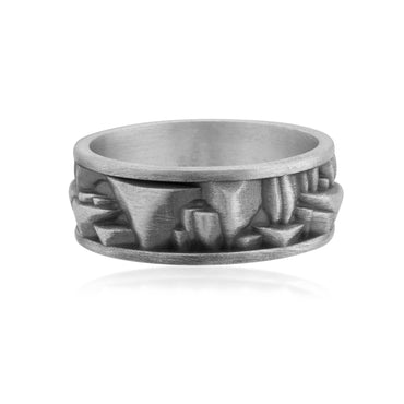 925 Sterling Silver Oxidized