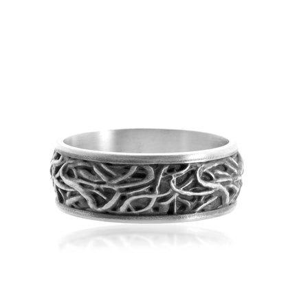 925 Sterling Silver Oxidized
