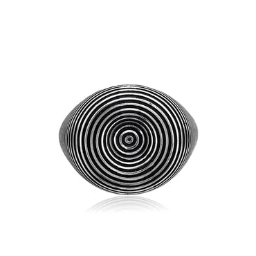 925 Sterling Silver Oxidized
