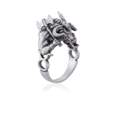 925 Sterling Silver Oxidized