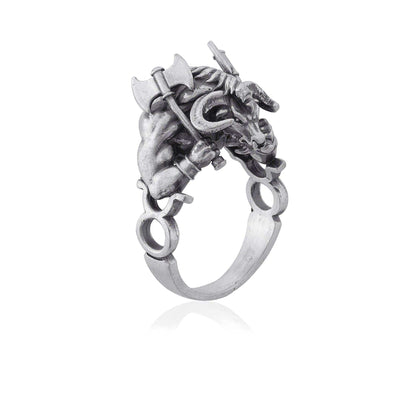 925 Sterling Silver Oxidized