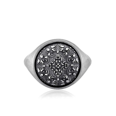 925 Sterling Silver Oxidized