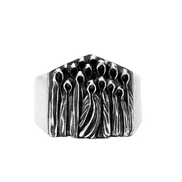 925 Sterling Silver Oxidized