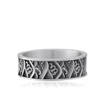 925 Sterling Silver Oxidized