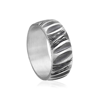 925 Sterling Silver Oxidized