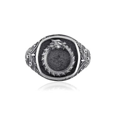 925 Sterling Silver Oxidized