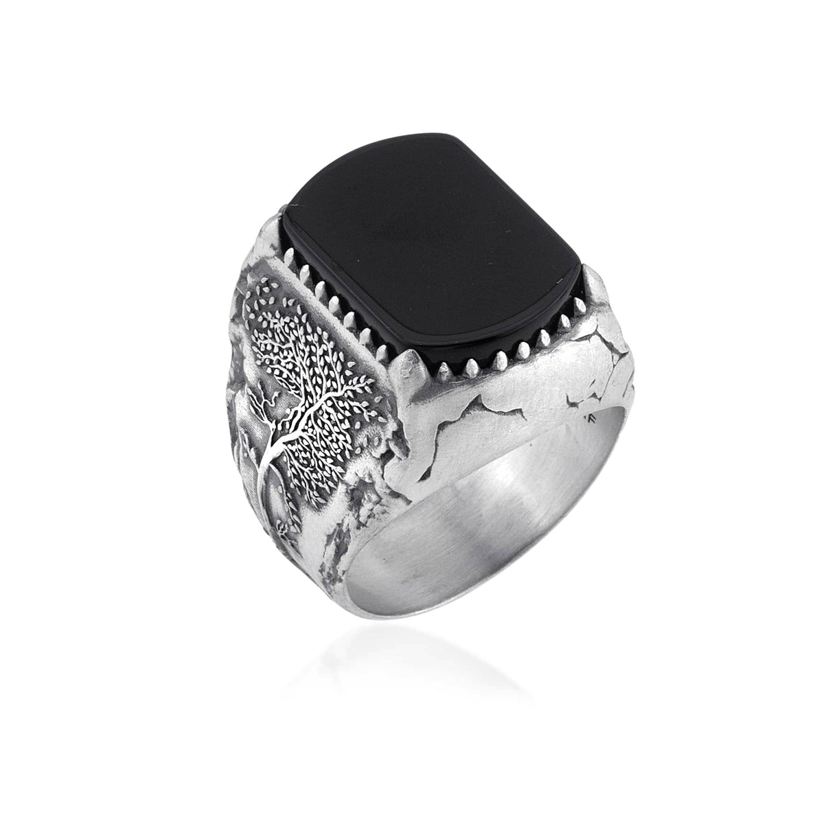 925 Sterling Silver Oxidized
