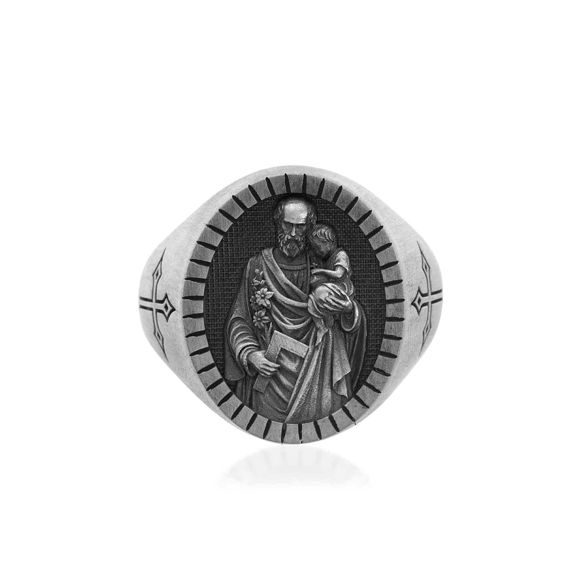 925 Sterling Silver Oxidized