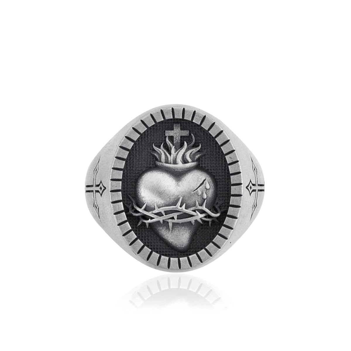 925 Sterling Silver Oxidized