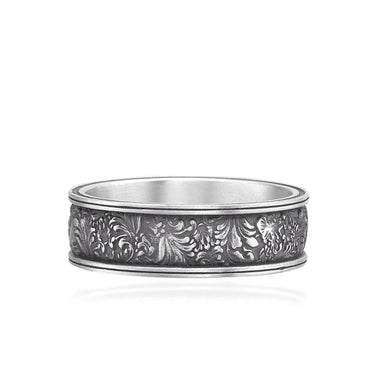 925 Sterling Silver Oxidized