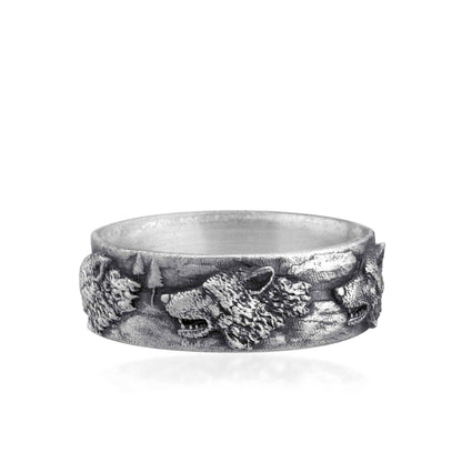 925 Sterling Silver Oxidized