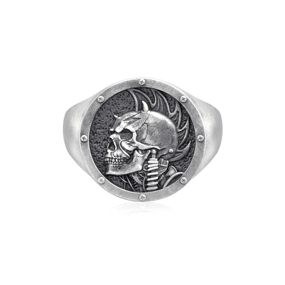 925 Sterling Silver Oxidized