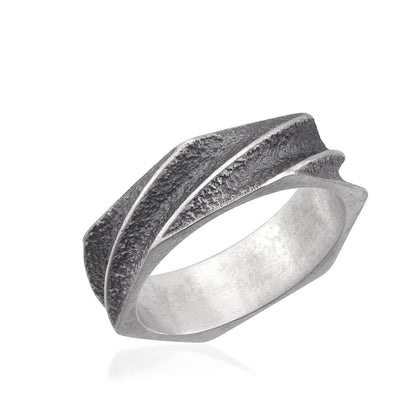925 Sterling Silver Oxidized
