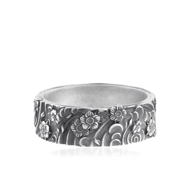 925 Sterling Silver Oxidized