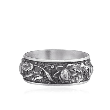 925 Sterling Silver Oxidized