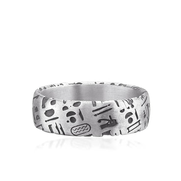 925 Sterling Silver Oxidized