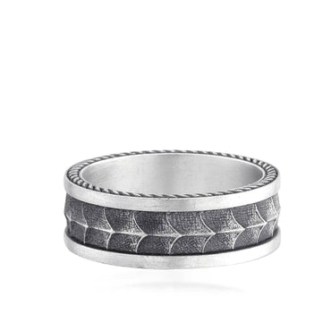 925 Sterling Silver Oxidized
