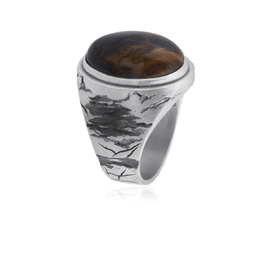 925 Sterling Silver Oxidized