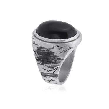 925 Sterling Silver Oxidized
