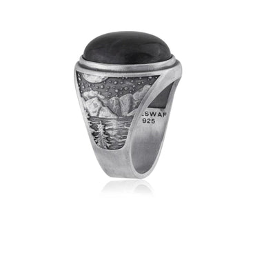 925 Sterling Silver Oxidized