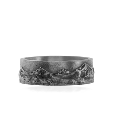 925 Sterling Silver Oxidized